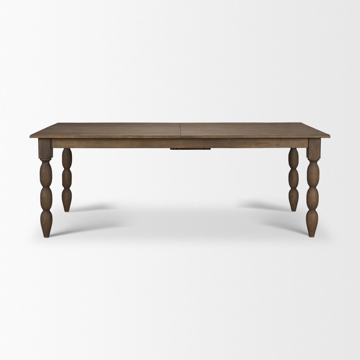 Angeline 96"L x 48"W Extendable Dining Table | Dark Brown Wood | Seats 8-10 from Mercana - Luna Furniture