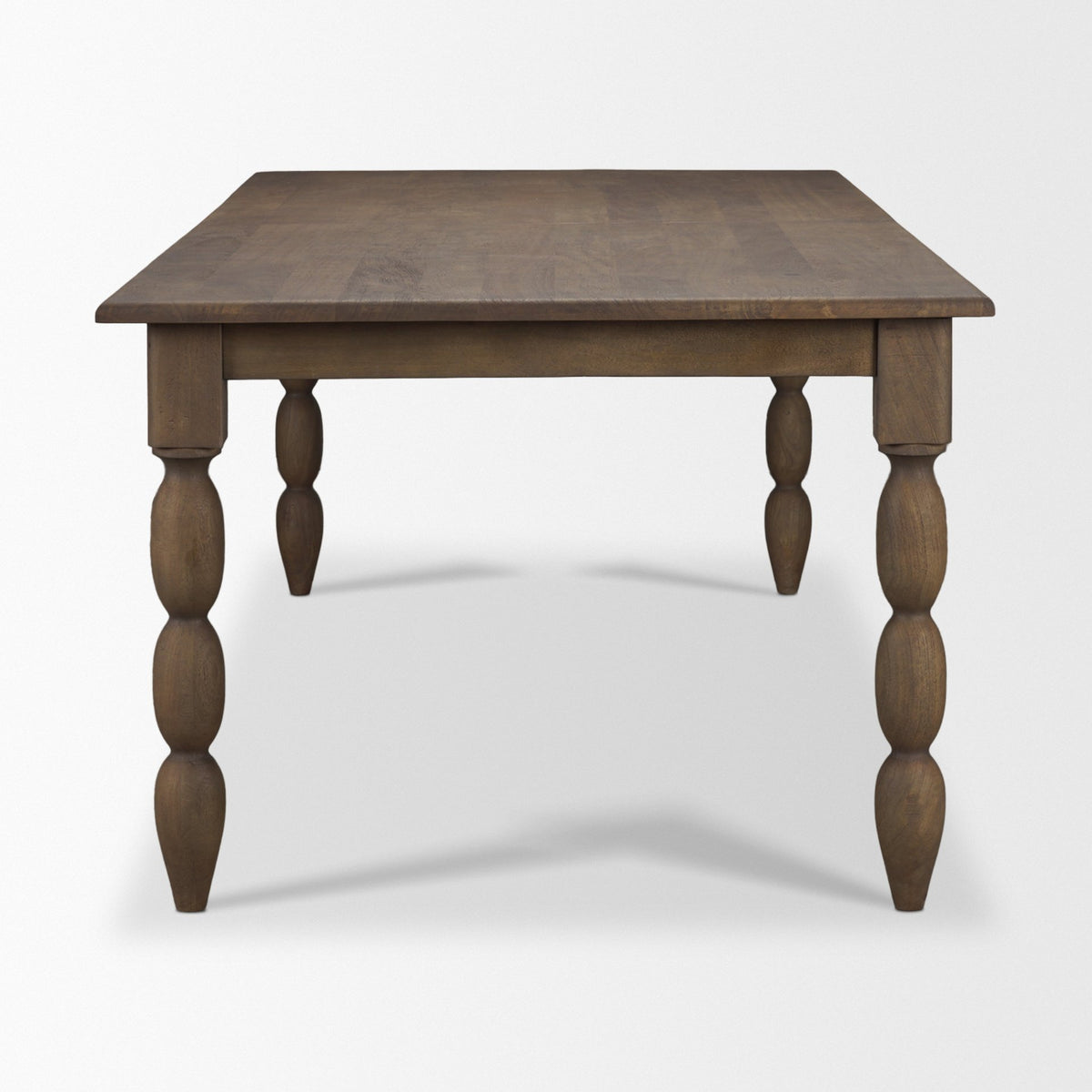 Angeline 96"L x 48"W Extendable Dining Table | Dark Brown Wood | Seats 8-10 from Mercana - Luna Furniture