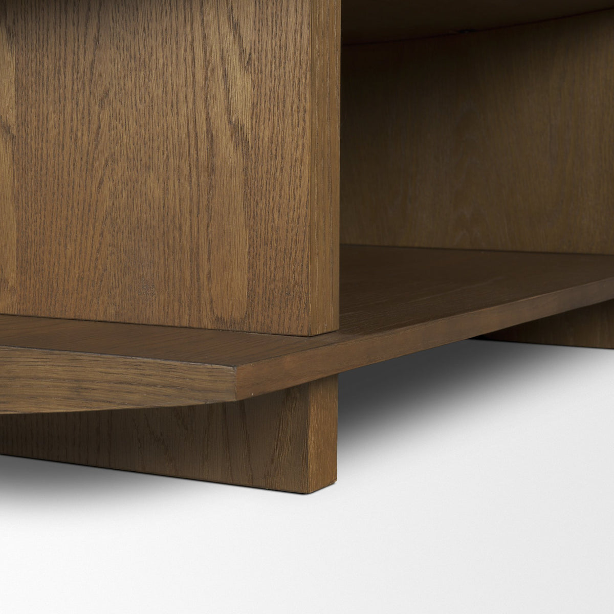 Boden 42" Square Wood Coffee Table w/ Open Shelf from Mercana - Luna Furniture