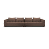 Warner Channel 2 Piece Long Sofa Set w/Back Cushions from Mercana - Luna Furniture