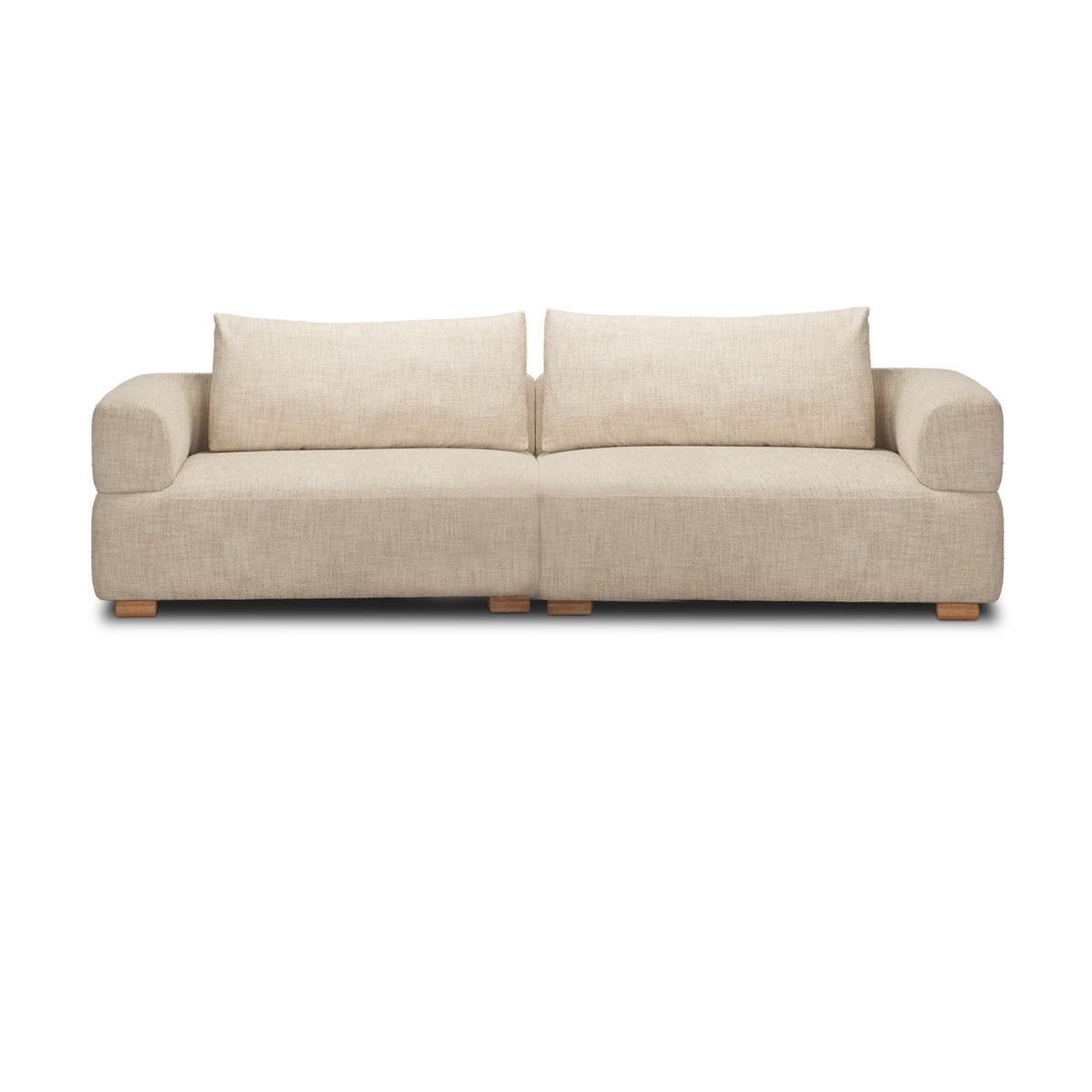 Warner Frame 2 Piece Sofa Set w/Back Cushions from Mercana - Luna Furniture