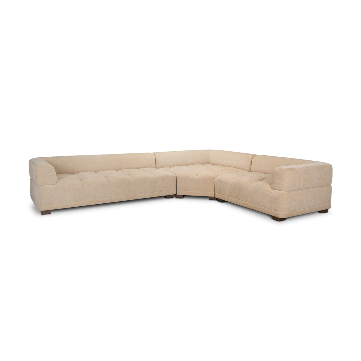 Warner Quilt 3 Piece Sofa Set w/Corner Piece from Mercana - Luna Furniture