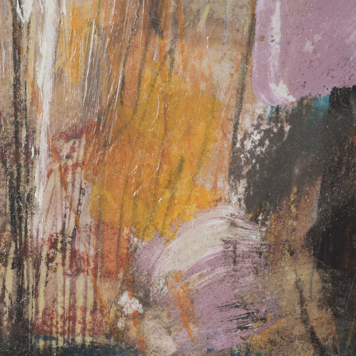 Abstract Autumn 3 by Mercana Studio Hand-Embellished Textured Framed Artwork Matted under Glass from Mercana - Luna Furniture