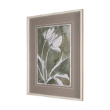 Tulip Bloom III by Mercana Studio Hand-Embellished Framed Artwork Matted under Glass from Mercana - Luna Furniture