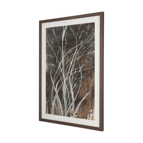 Ghost Grasses I by Mercana Studio Hand-Embellished Textured Framed Artwork Matted under Glass from Mercana - Luna Furniture