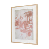 Palm Spring III by Mercana Studio Hand-Embellished Framed Artwork Matted under Glass from Mercana - Luna Furniture