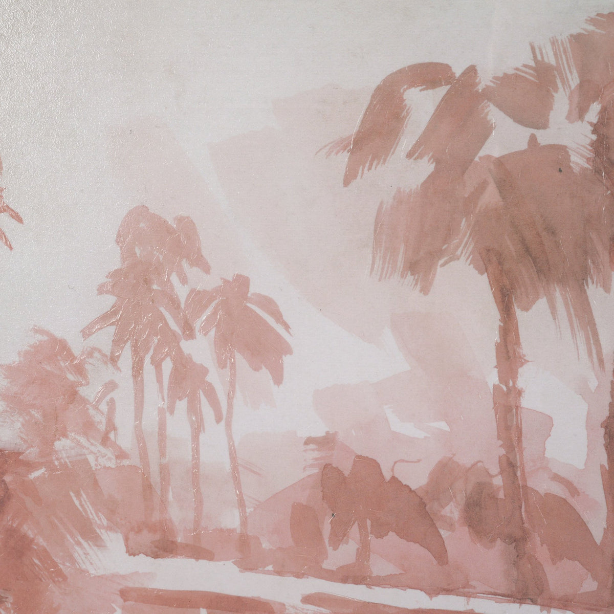Palm Spring III by Mercana Studio Hand-Embellished Framed Artwork Matted under Glass from Mercana - Luna Furniture