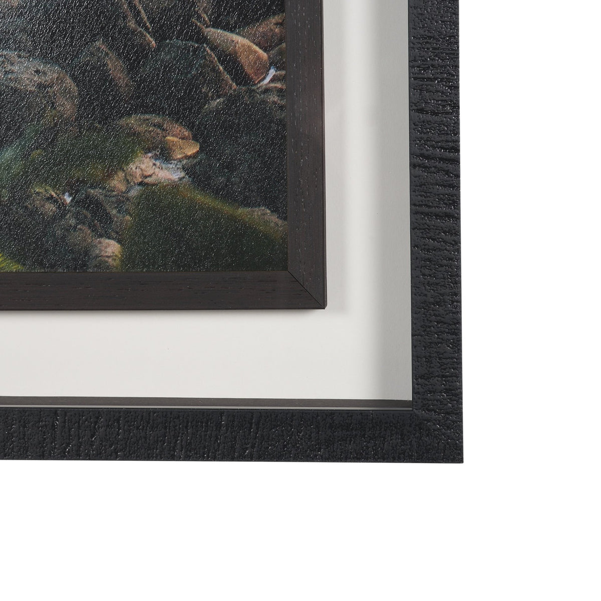 Kauai Jungle Dream by Stefan and Audrey Textured Framed Photo Print Matted under Glass from Mercana - Luna Furniture
