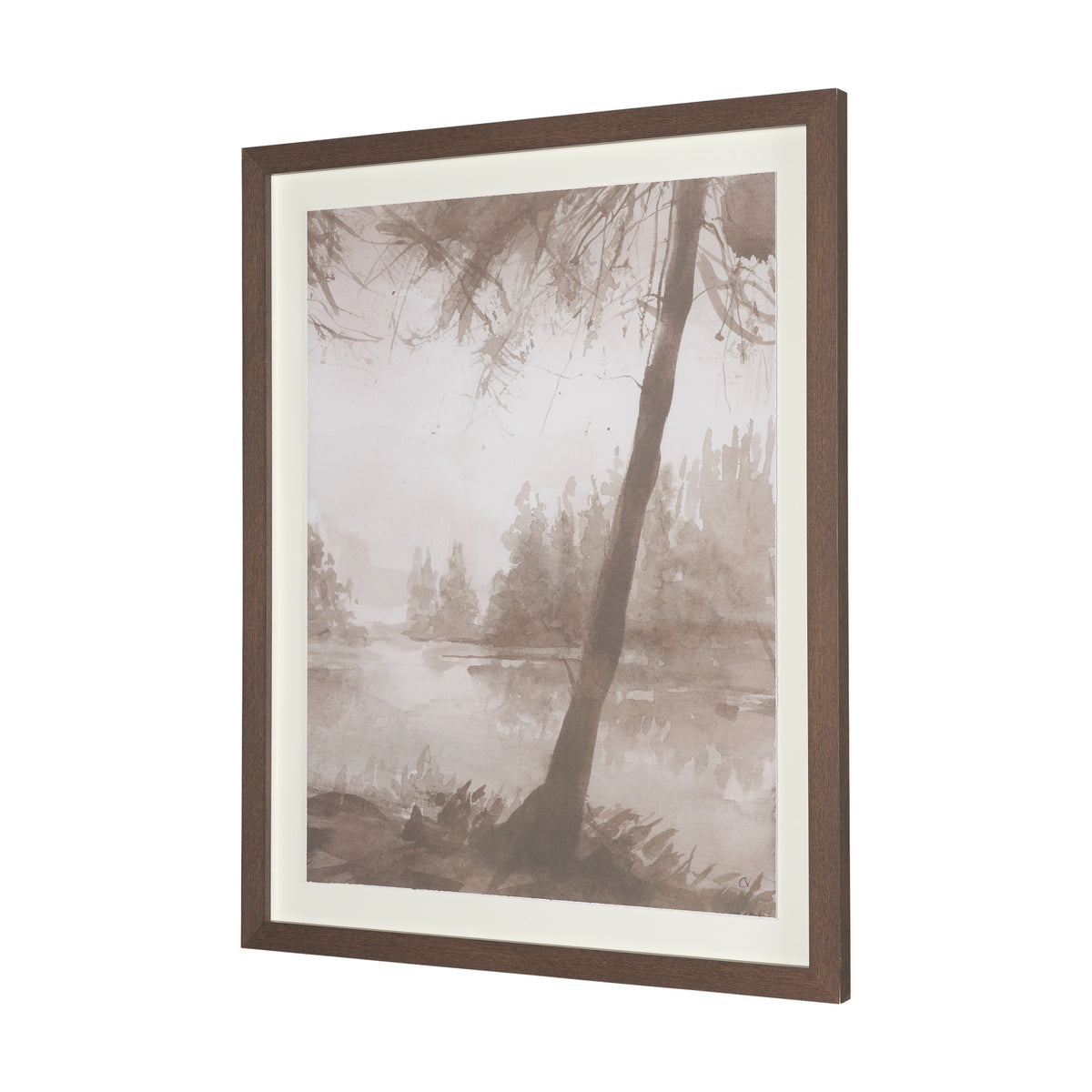 Timber Light II by Mercana Studio Framed Artwork Matted under Glass from Mercana - Luna Furniture