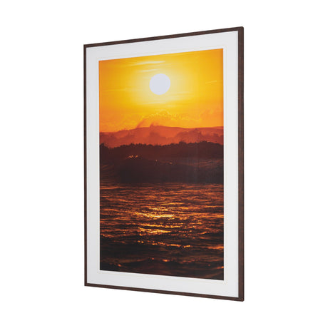 North Shore Layers by Stefan and Audrey Textured Framed Photo Print Matted under Glass from Mercana - Luna Furniture