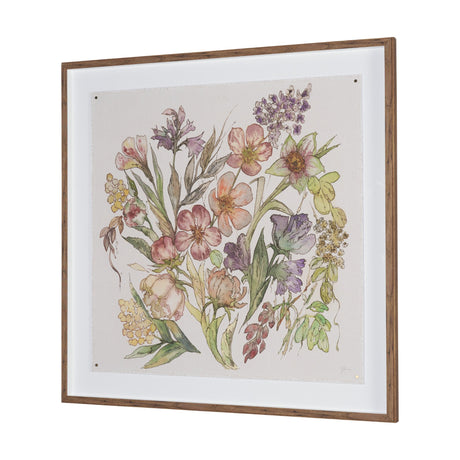 Atelier des Fleurs I by Mercana Studio Framed Artwork Matted under Glass from Mercana - Luna Furniture