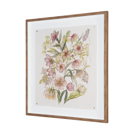Atelier des Fleurs II by Mercana Studio Framed Artwork Matted under Glass from Mercana - Luna Furniture