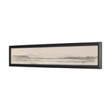 Landscape in Graphite No.1 by Mercana Studio Textured Framed Artwork Matted from Mercana - Luna Furniture