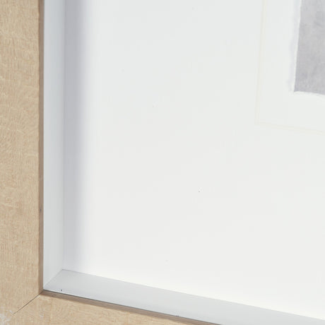 Studies in White and Ash: Study I by Mercana Studio Textured Framed Artwork Matted under Glass from Mercana - Luna Furniture