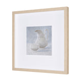 Studies in White and Ash: Study II by Mercana Studio Textured Framed Artwork Matted under Glass from Mercana - Luna Furniture
