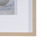 Studies in White and Ash: Study II by Mercana Studio Textured Framed Artwork Matted under Glass from Mercana - Luna Furniture