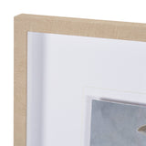 Studies in White and Ash: Study II by Mercana Studio Textured Framed Artwork Matted under Glass from Mercana - Luna Furniture