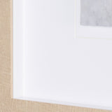 Studies in White and Ash: Study II by Mercana Studio Textured Framed Artwork Matted under Glass from Mercana - Luna Furniture
