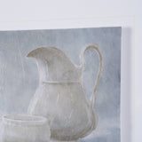 Studies in White and Ash: Study II by Mercana Studio Textured Framed Artwork Matted under Glass from Mercana - Luna Furniture