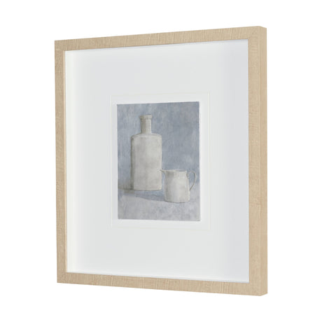 Studies in White and Ash: Study III by Mercana Studio Textured Framed Artwork Matted under Glass from Mercana - Luna Furniture