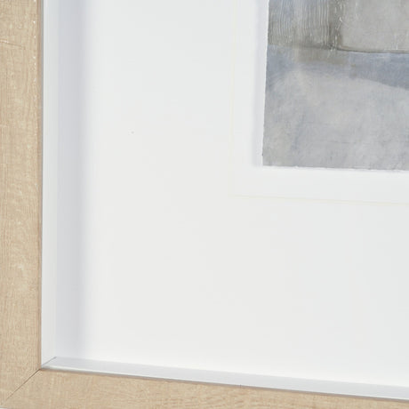 Studies in White and Ash: Study III by Mercana Studio Textured Framed Artwork Matted under Glass from Mercana - Luna Furniture