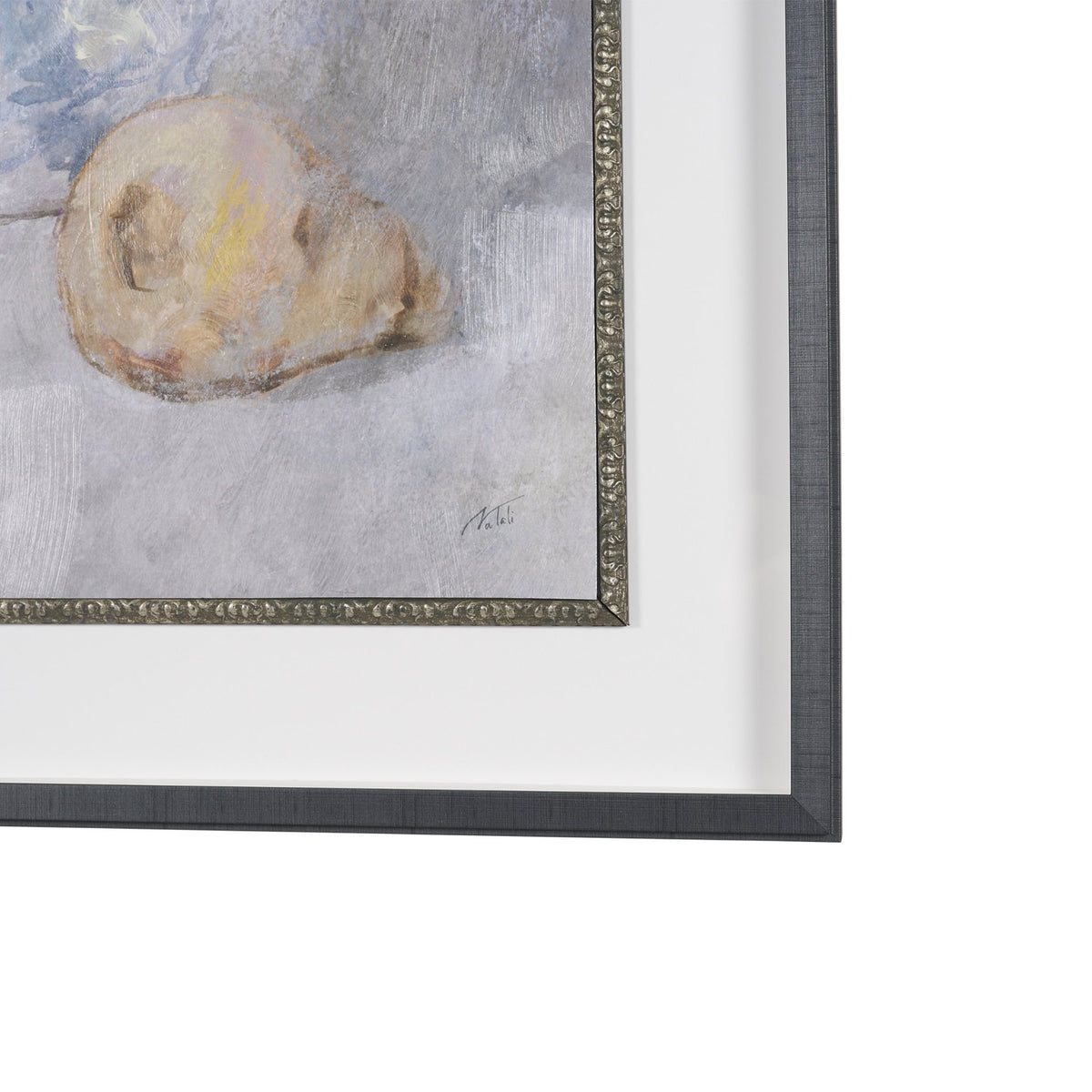 Dynasty Bloom I by Mercana Studio Hand-Embellished Textured Framed Artwork Matted under Glass from Mercana - Luna Furniture