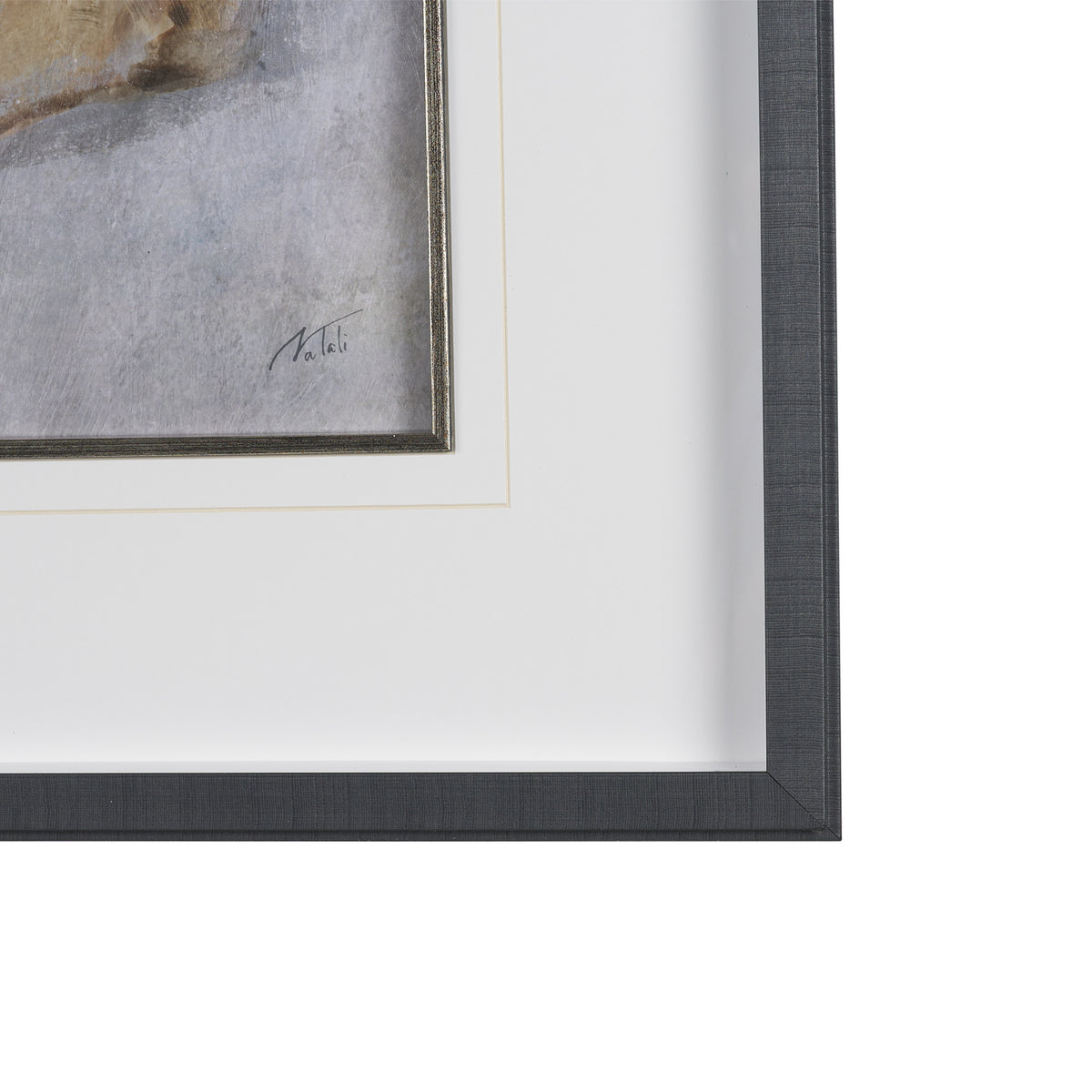 Dynasty Bloom I by Mercana Studio Hand-Embellished Textured Framed Artwork Matted under Glass from Mercana - Luna Furniture