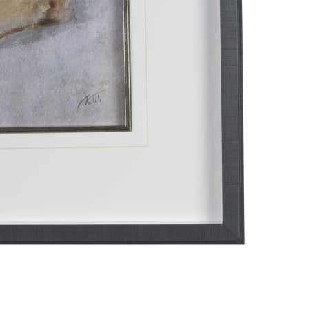 Dynasty Bloom I by Mercana Studio Hand-Embellished Textured Framed Artwork Matted under Glass from Mercana - Luna Furniture