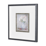Dynasty Bloom II by Mercana Studio Hand-Embellished Textured Framed Artwork Matted under Glass from Mercana - Luna Furniture