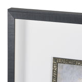 Dynasty Bloom II by Mercana Studio Hand-Embellished Textured Framed Artwork Matted under Glass from Mercana - Luna Furniture