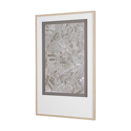 Soft Geometry I by Mercana Studio Hand-Embellished Textured Framed Artwork Matted under Glass from Mercana - Luna Furniture