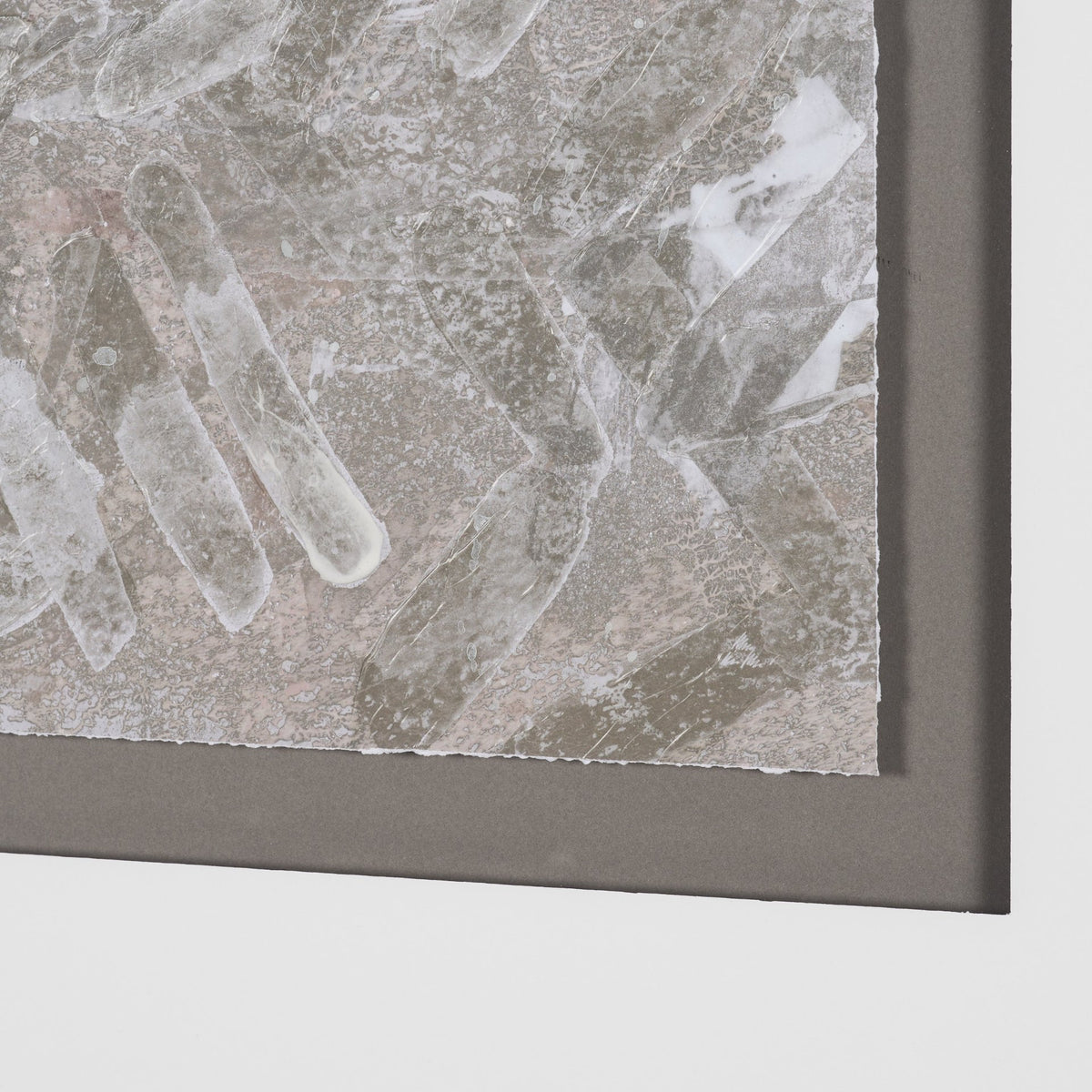 Soft Geometry I by Mercana Studio Hand-Embellished Textured Framed Artwork Matted under Glass from Mercana - Luna Furniture