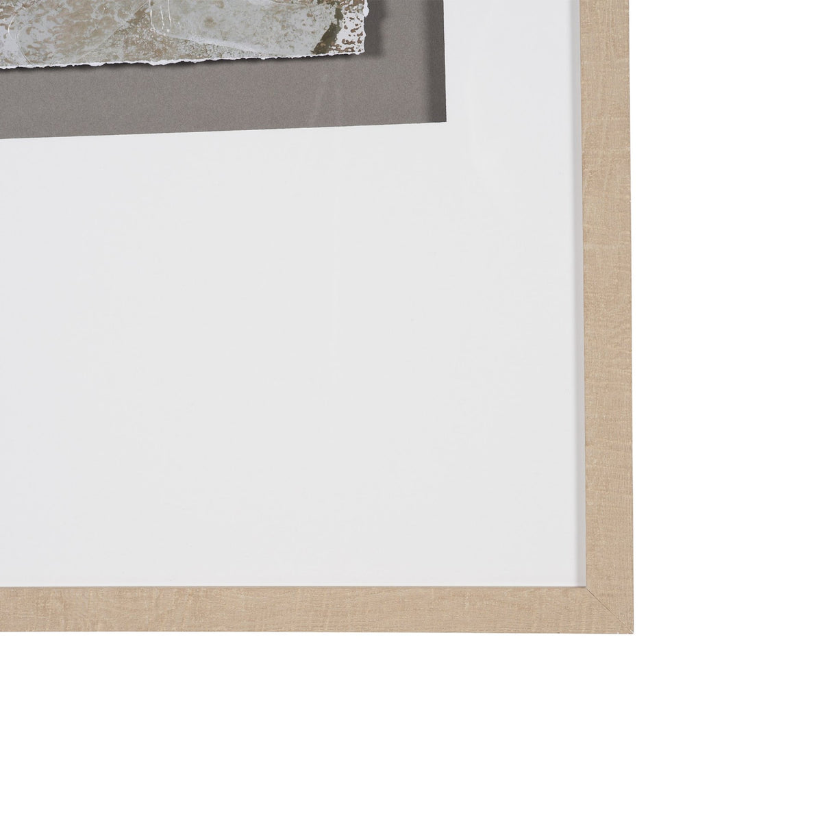 Soft Geometry II by Mercana Studio Hand-Embellished Textured Framed Artwork Matted under Glass from Mercana - Luna Furniture