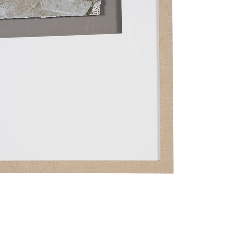 Soft Geometry II by Mercana Studio Hand-Embellished Textured Framed Artwork Matted under Glass from Mercana - Luna Furniture