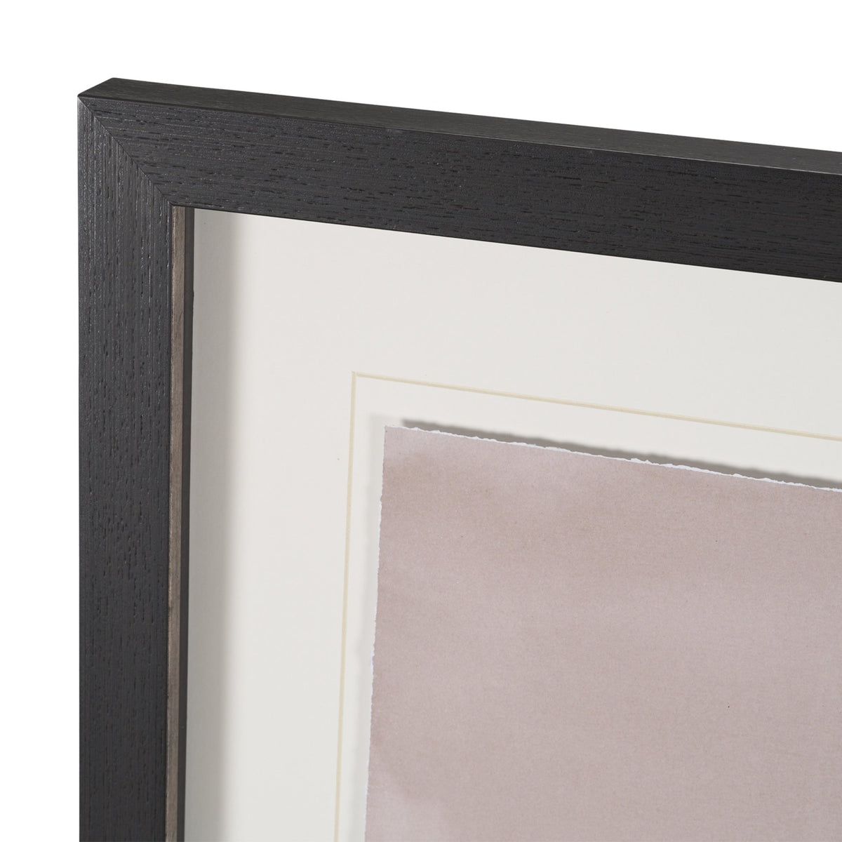 Lowland Fog by Mercana Studio Hand-Embellished Textured Framed Artwork Matted under Glass from Mercana - Luna Furniture