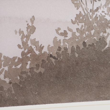 Lowland Fog by Mercana Studio Hand-Embellished Textured Framed Artwork Matted under Glass from Mercana - Luna Furniture