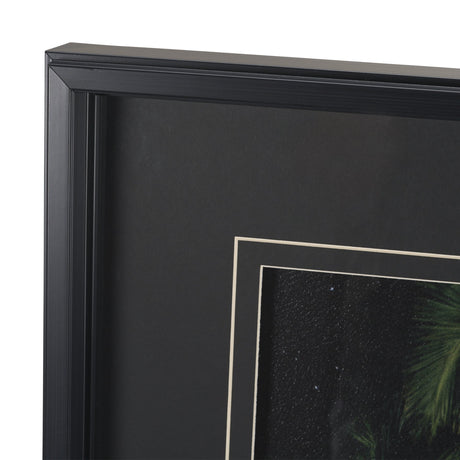 Maui Moonlight by Stefan and Audrey Hand-Embellished Textured Framed Photo Print Matted under Glass from Mercana - Luna Furniture