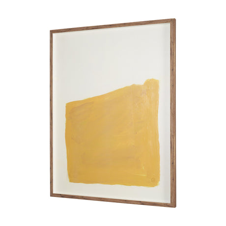 Ochre Horizon by Mercana Studio Textured Framed Artwork Matted under Glass from Mercana - Luna Furniture