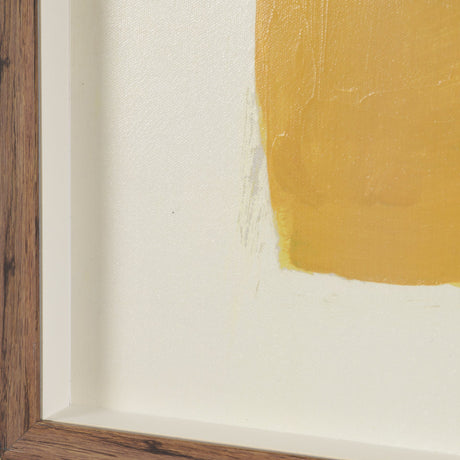 Ochre Horizon by Mercana Studio Textured Framed Artwork Matted under Glass from Mercana - Luna Furniture