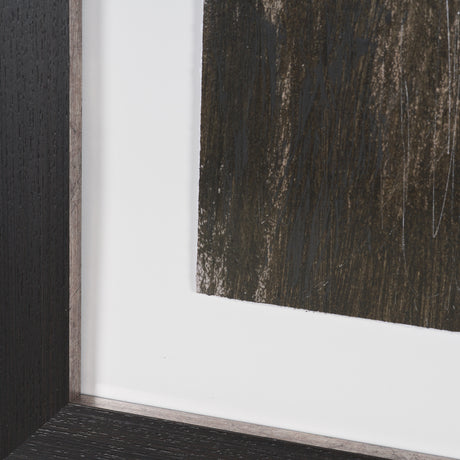 Fault Geometry II by Mercana Studio Hand-Embellished Textured Framed Artwork Matted under Glass from Mercana - Luna Furniture