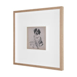 St. Bernard by Mercana Studio Hand-Embellished Framed Artwork Matted under Glass from Mercana - Luna Furniture