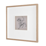 Good Boy by Mercana Studio Hand-Embellished Framed Artwork Matted under Glass from Mercana - Luna Furniture