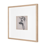 German Shepherd by Mercana Studio Hand-Embellished Framed Artwork Matted under Glass