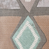 Fabric Fantasia - Maumbo by Maja Gunnarsdottir Textured Framed Artwork Matted under Glass from Mercana - Luna Furniture