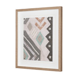 Fabric Fantasia - Mishale by Maja Gunnarsdottir Textured Framed Artwork Matted under Glass