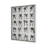 A Dogs Many Faces by Mercana Studio Hand-Embellished Framed Artwork Matted under Glass from Mercana - Luna Furniture