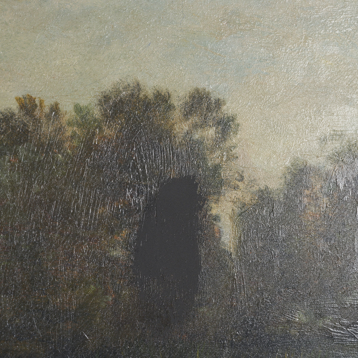 Landscape with Ducks by Charles-Francois Daubigny Textured Framed Artwork Matted from Mercana - Luna Furniture