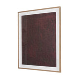 Mental Crossfire II by Mercana Studio Hand-Embellished Textured Framed Artwork Matted under Glass
