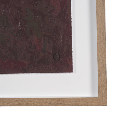 Mental Crossfire II by Mercana Studio Hand-Embellished Textured Framed Artwork Matted under Glass from Mercana - Luna Furniture