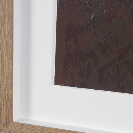 Mental Crossfire II by Mercana Studio Hand-Embellished Textured Framed Artwork Matted under Glass from Mercana - Luna Furniture